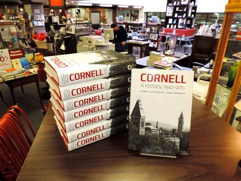 Cornell bookstore - Cornell University Press fosters a culture of broad and sustained inqiry through the publication of scholarship that is engaged, influential, and of lasting significance. The One-Week Bookstore @CornellPress opens its doors this Nov 5th! Read More
